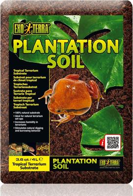 Show full view: Exo Terra Plantation Soil Tropical Terrarium Reptile Substrate, 3.6-qt slide 8 of 11