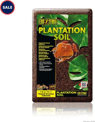 Show full view: Exo Terra Plantation Soil Tropical Terrarium Reptile Substrate, 7.2-qt slide 8 of 10