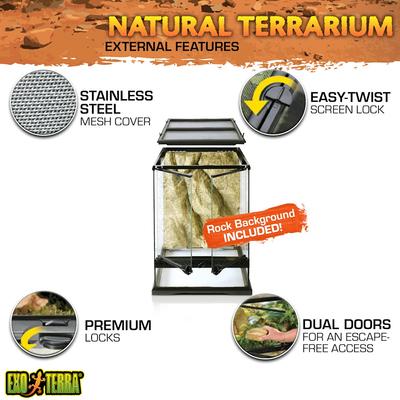 Show full view: Exo Terra Rainforest Reptile Habitat Kit, Small slide 4 of 6