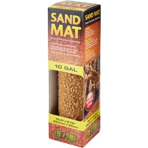 Exo Terra Sand Mat Desert Terrarium Reptile Substrate, 19.5-in