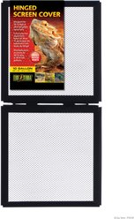 Exo Terra Screen Cover & Hinged Door Reptile Accessories, 10-gal
