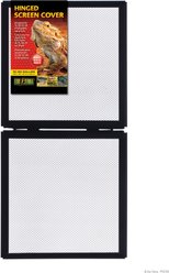 Exo Terra Screen Cover & Hinged Door Reptile Accessories, 15-gal