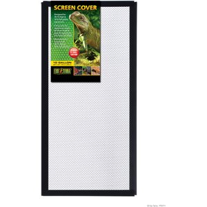 Exo Terra Screen Cover Reptile Accessories, 2.5-gal