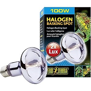 Exo Terra Sun Glo Halogen Daylight Reptile Lamp, 100-w bulb