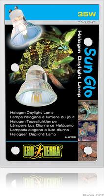 Show full view: Exo Terra Sun Glo Halogen Daylight Reptile Lamp, 35-w bulb slide 3 of 4