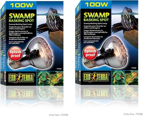 Show full view: Exo Terra Swamp Basking Splash Proof Reptile Spot Lamp, 100-w bulb slide 4 of 5