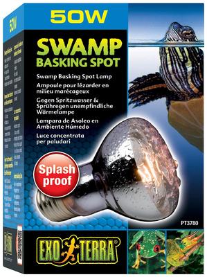 Show full view: Exo Terra Swamp Basking Splash Proof Reptile Spot Lamp, 50-w bulb slide 1 of 3