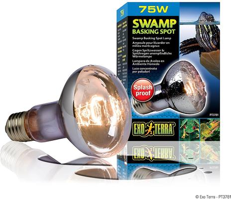 Show full view: Exo Terra Swamp Basking Splash Proof Reptile Spot Lamp, 75-w bulb slide 3 of 3