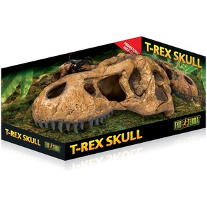 Exo Terra T-Rex Skull Reptile Terrarium Décor