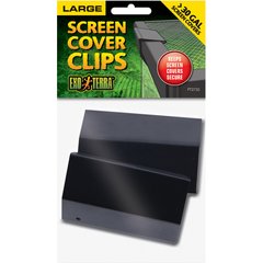 Exo Terra Terrarium Screen Cover Clip Set, Large