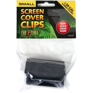 Exo Terra Terrarium Screen Cover Clip Set, Small
