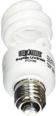 Show full view: Exo Terra Tropical UVB 100 Reptile Bulb, 13-w slide 3 of 8