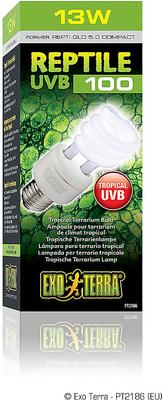Show full view: Exo Terra Tropical UVB 100 Reptile Bulb, 13-w slide 5 of 8