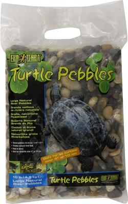 Show full view: Exo Terra Turtle Large Natural River Pebbles, 10-lb bag slide 3 of 4