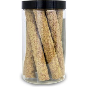 Exotic Nutrition Apple & Oat Puff Sticks Rabbit Treats, 9 count