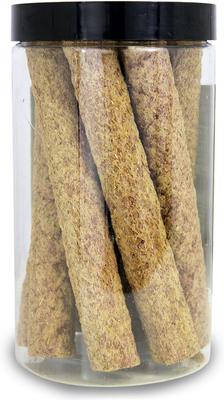 Show full view: Exotic Nutrition Apple & Oat Puff Sticks Rabbit Treats, 9 count slide 2 of 7