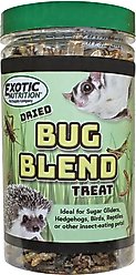Exotic Nutrition Bug Blend Small Animal Treats, 1.71-oz jar