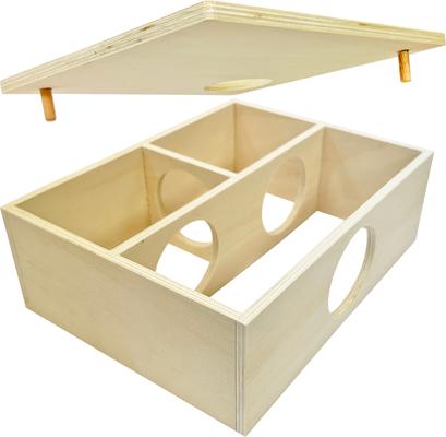 Show full view: Exotic Nutrition Chamber Box Small Pet Toy, Large slide 2 of 8