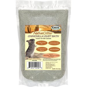 Exotic Nutrition Chinchilla Dust 4.4 Lb. Small Pet Toy