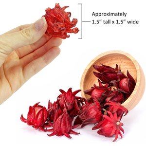 Exotic Nutrition Critter Selects Sweet Hibiscus Small Pet Treats, 1.75-oz bag