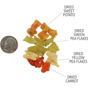 Exotic Nutrition Critter Selects Veggie Blend Small Animal Treats, 3-oz bag