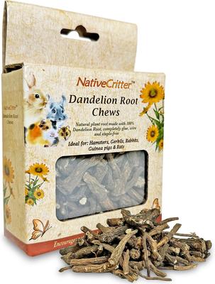 Show full view: Exotic Nutrition Dandelion Root Small Pet Chew Toy slide 3 of 4