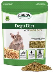 Exotic Nutrition Degu Diet Food, 2.5-lb bag