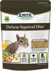 Exotic Nutrition Deluxe Diet Squirrel Food, 2-lb bag