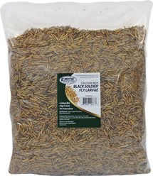 Exotic Nutrition Dried Black Soldier Fly Larvae Chicken Feed, 10-lb bag