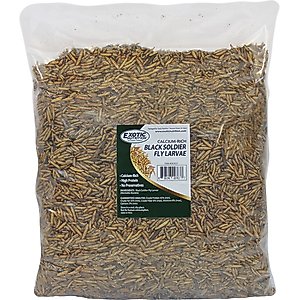 Exotic Nutrition Dried Black Soldier Fly Larvae Chicken Feed, 10-lb bag