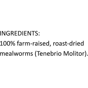 Exotic Nutrition Dried Mealworms, 1-lb bag