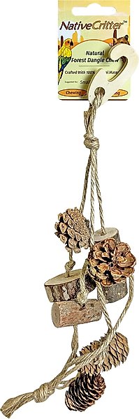Show full view: Exotic Nutrition Forest Dangle Chew Small Pet Chew Toy slide 1 of 3