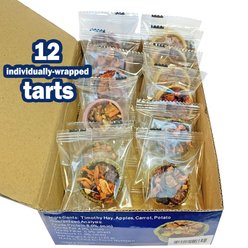 Exotic Nutrition Fruit & Veggie Tarts Small PetTreat, 1-oz bag, 12 count slide 2 of 9