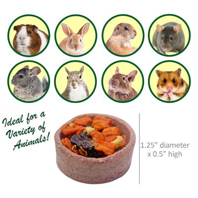 Show full view: Exotic Nutrition Fruit & Veggie Tarts Small PetTreat, 1-oz bag, 12 count slide 5 of 10