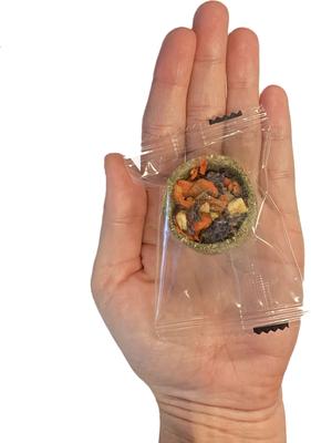 Show full view: Exotic Nutrition Fruit & Veggie Tarts Small PetTreat, 1-oz bag, 12 count slide 8 of 10