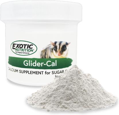 Show full view: Exotic Nutrition Glider-Cal Calcium Sugar Glider Supplement, 3.05-oz jar slide 2 of 4