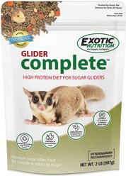 Exotic Nutrition Glider Complete Sugar Glider Food, 2-lb bag