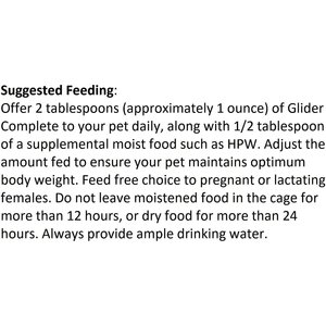 Exotic Nutrition Glider Complete Sugar Glider Food, 2-lb bag