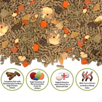 Show full view: Exotic Nutrition Glider Complete Sugar Glider Food, 2-lb bag slide 8 of 9