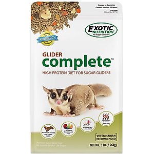 Exotic Nutrition Glider Complete Sugar Glider Food, 5-lb bag