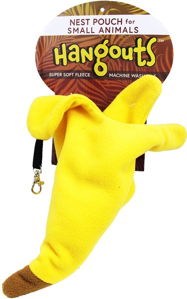 Show full view: Exotic Nutrition Hangouts Banana Nest Small Animal Pouch slide 3 of 5