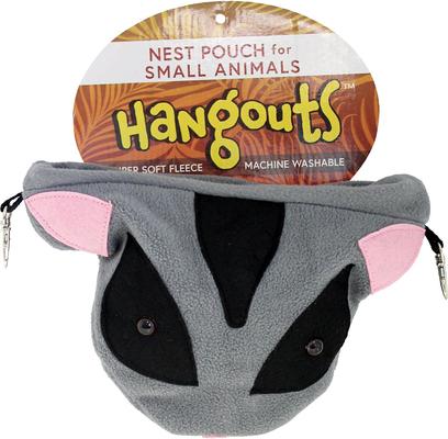 Show full view: Exotic Nutrition Hangouts Nest Sugar Glider Face Small Animal Pouch slide 3 of 4