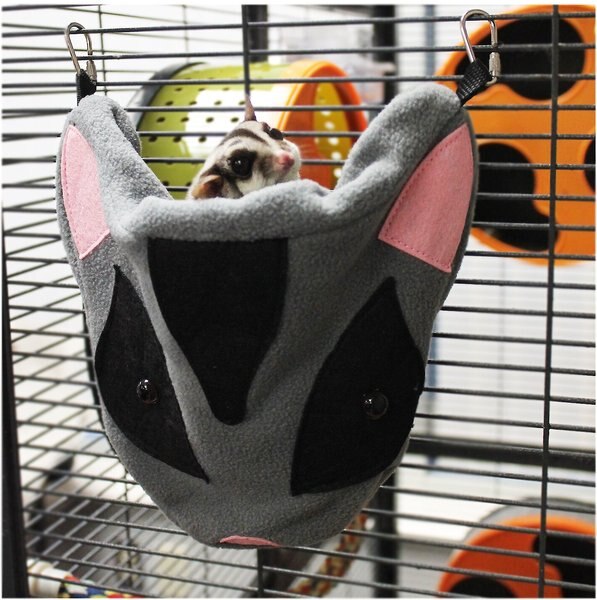 Exotic Nutrition Hangouts Nest Sugar Glider Face Small Animal Pouch