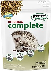 Exotic Nutrition Hedgehog Complete Hedgehog Food, 2-lb bag