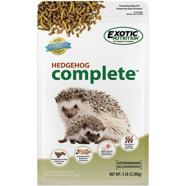 Exotic Nutrition Hedgehog Complete Hedgehog Food