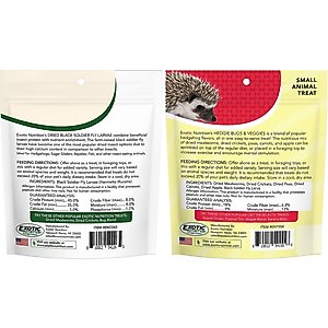 Exotic Nutrition Hedgehog Food Starter Kit
