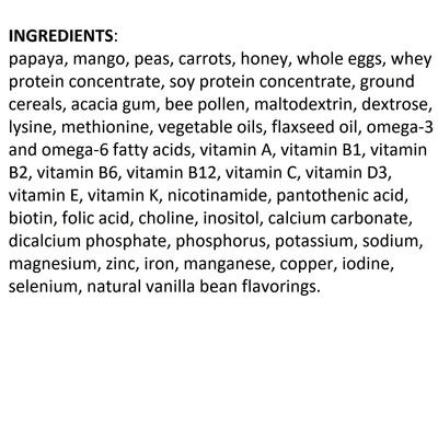 Show full view: Exotic Nutrition HPW Fruit & Veggie Sugar Glider Food, 12-oz jar slide 4 of 7