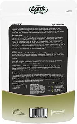 Show full view: Exotic Nutrition Instant-HPW Original Flavor Small Pet Food, 8-oz bag slide 2 of 8