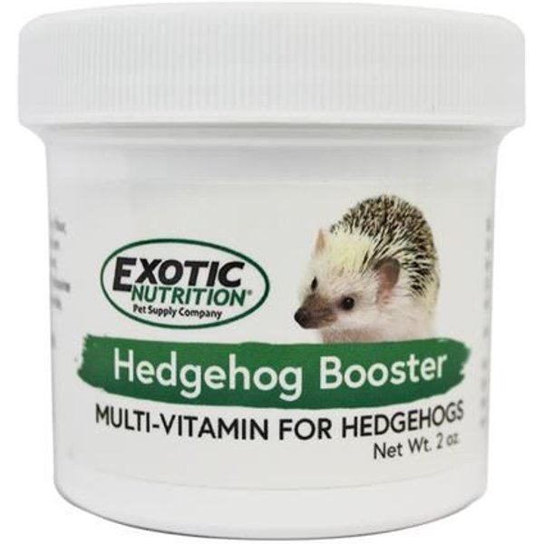Exotic Nutrition Multi-Vitamin Booster Hedgehog Supplement, 2-oz jar