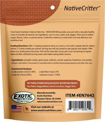 Show full view: Exotic Nutrition Muncher Mix Small Pet Toy slide 2 of 6